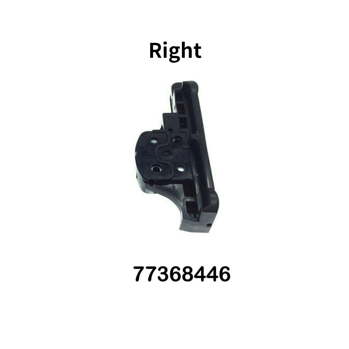 A pair of sun protection clips with sliding ceiling brackets fit 77368445 77368446 Jep Renegade- n