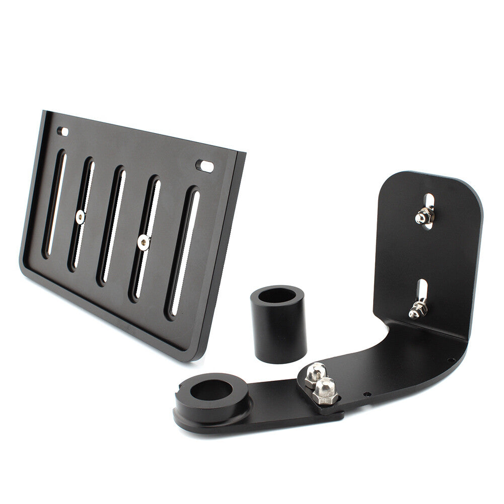 Side Mount License Plate Holder Bracket for Harley Softail Fat Boy Breakout Dyna Q