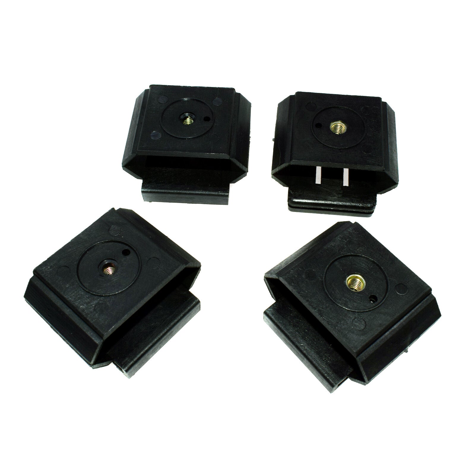 4-Pack Bracket Bumper Bracket Protective Cover 2018800114 for 190E 190D W201- v