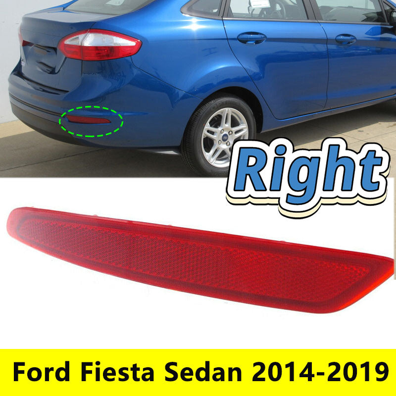 For Fiesta 2014-2019 Sedan Right Rear Bumper Reflector light BS7Z13A565B v