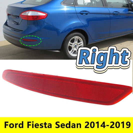 For Fiesta 2014-2019 Sedan Right Rear Bumper Reflector light BS7Z13A565B v