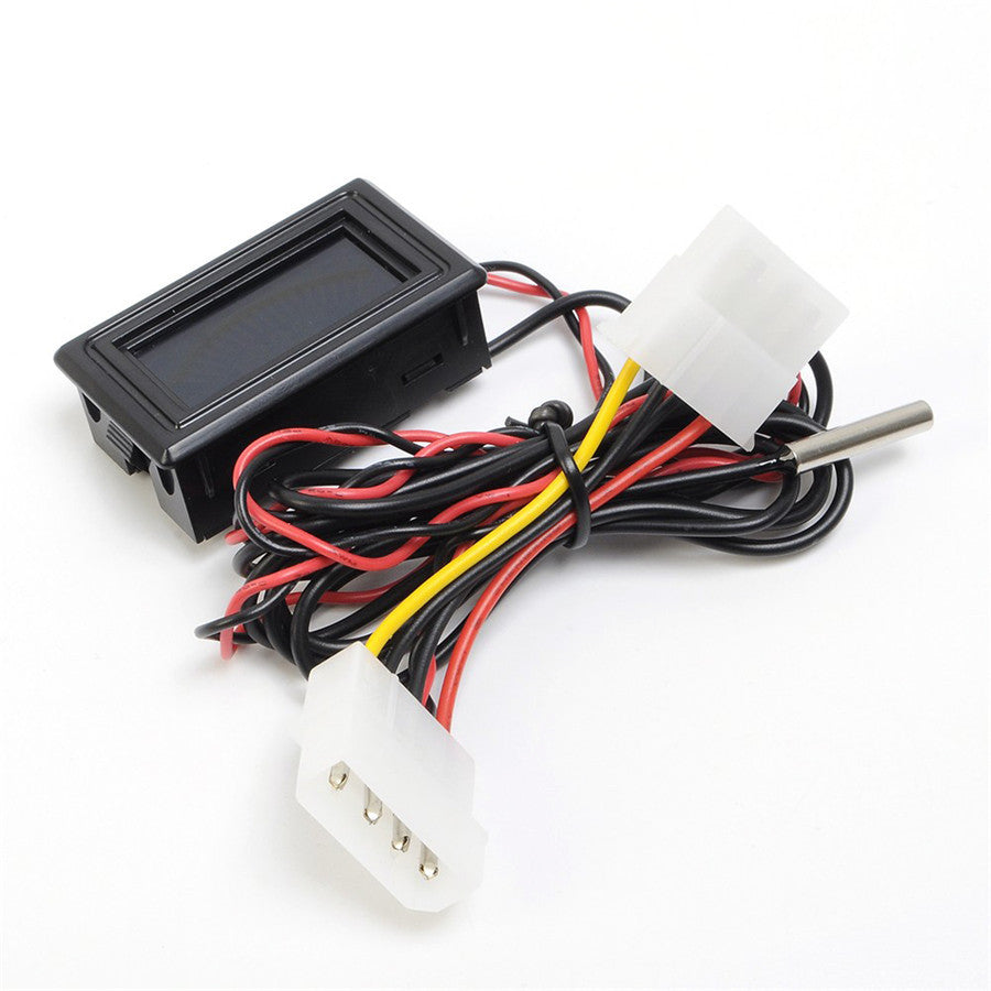 Car Auto Thermometer Temperature Gauge Meter Oil  Chargecooler Water Real-time Q