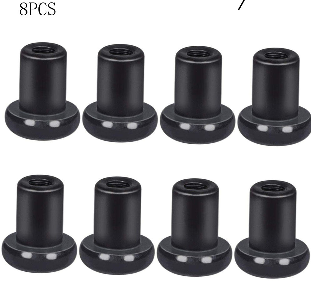 8Pcs Door Hinge Nuts for Jeep for Wrangler JK JKU JL JLU Sports 2/4 -Door 2007-2021)