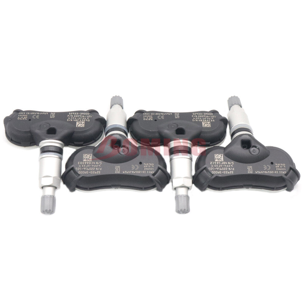 4-pack of tire pressure sensors for Hyundai iX35 Equus 52933-3M000 529333M000 TPMS