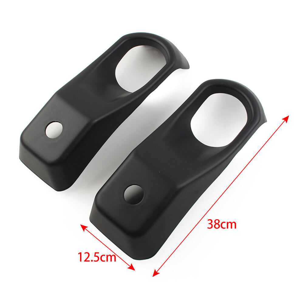 1 Pair Front Fog Lamp Cover for Jeep for Wrangler JL 2018-2022