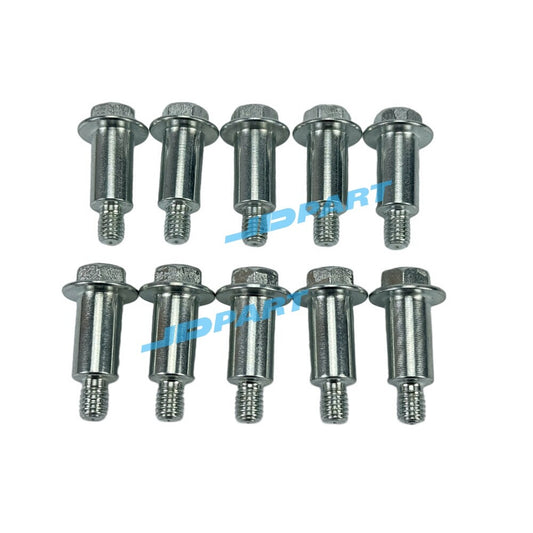 10-piece pack of valve chamber cover bolts 6684781 1G911-91022 suitable for D722 V2203 parts.