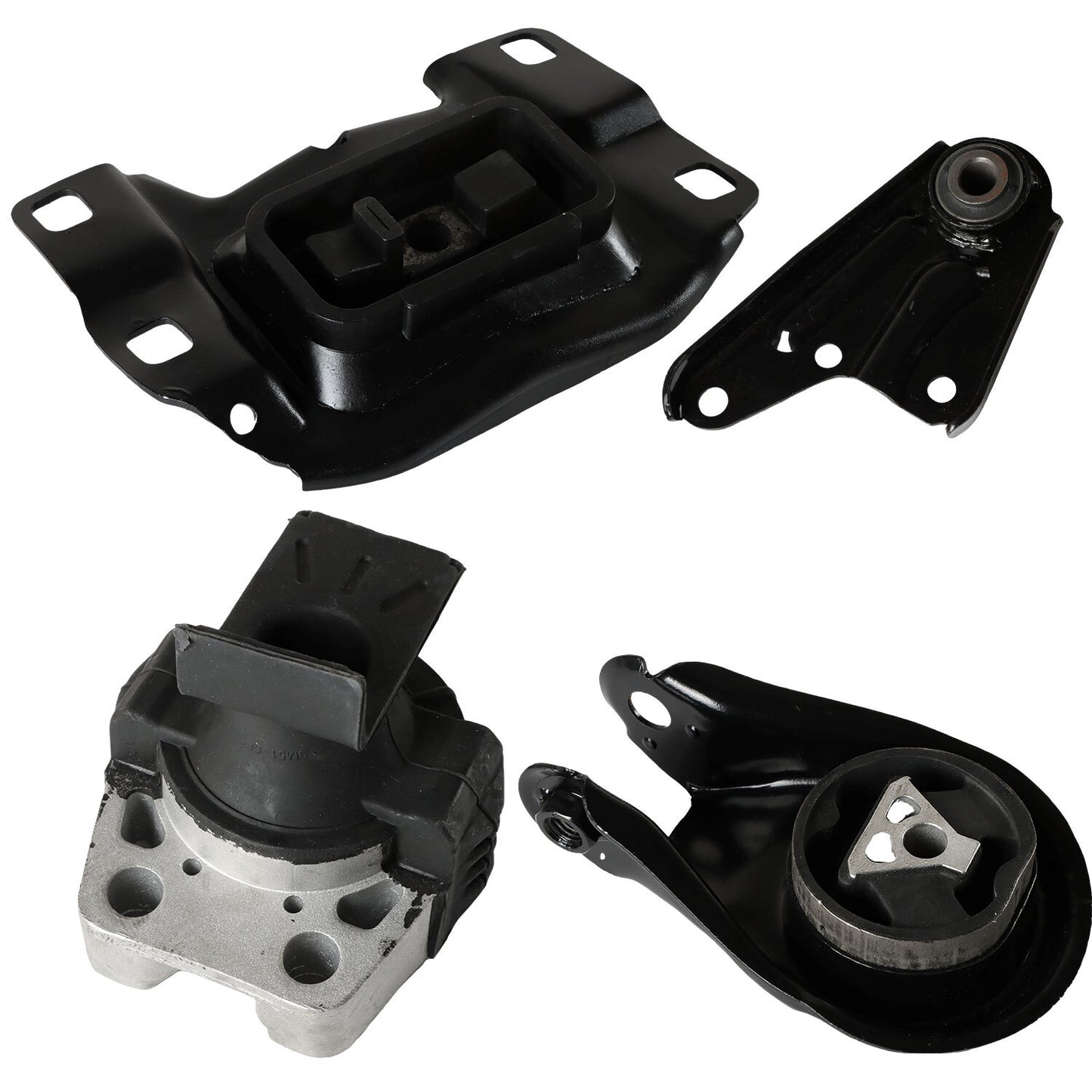 4x Engine Motor Mount Trans Mount Replacement for 2006-2009 for Mazda 3 2.0L 2.3L US
