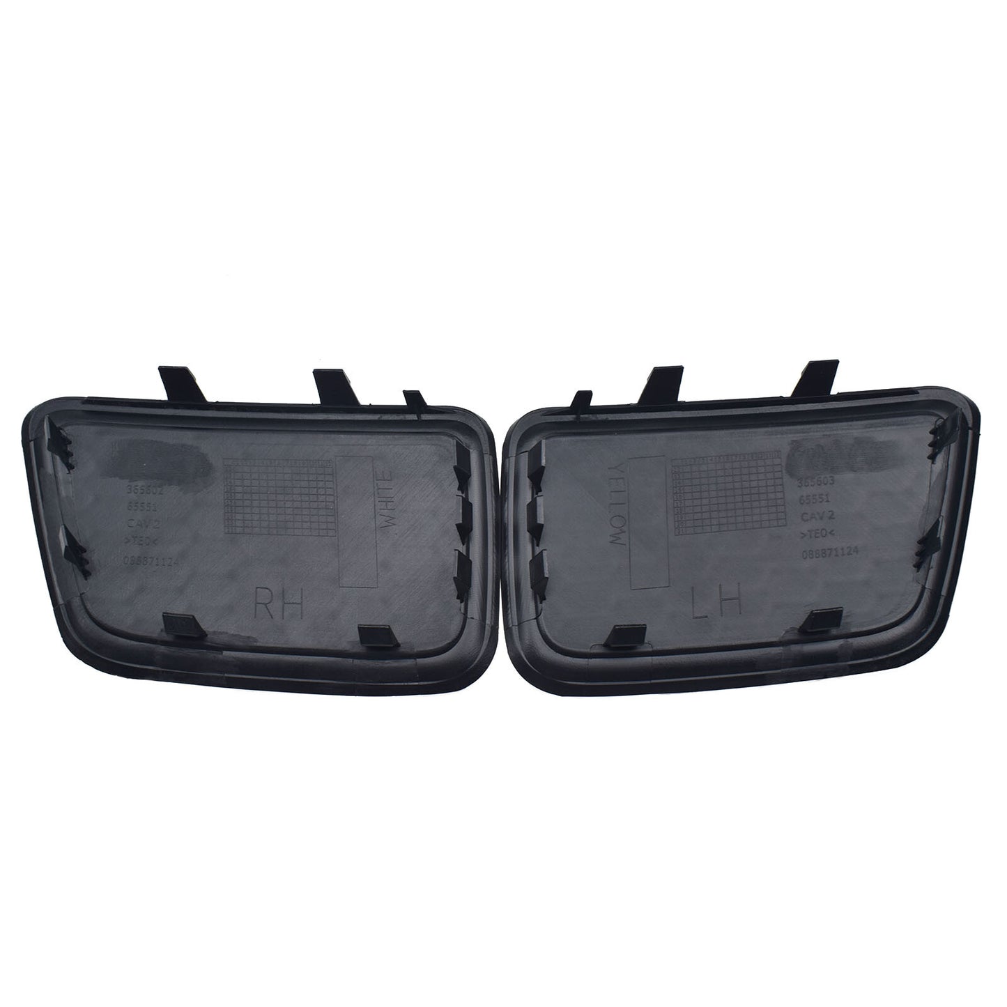 Dual front lower grille insert bezel kit for 2014-2017 for Jeep Grand Cherokee n