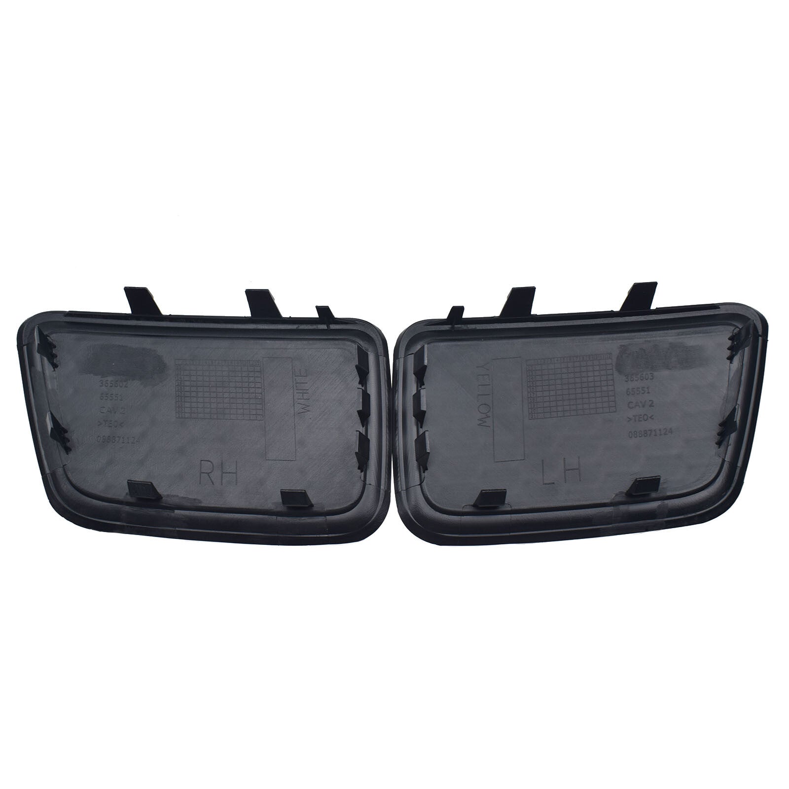 Dual front lower grille insert bezel kit for 2014-2017 for Jeep Grand Cherokee n