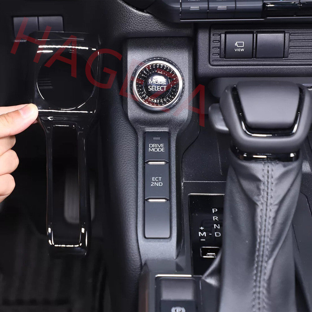 Gloss Black ABS Driving Mode Adjustment Trim For Toyot@ for Land Cruiser LC250 2024+