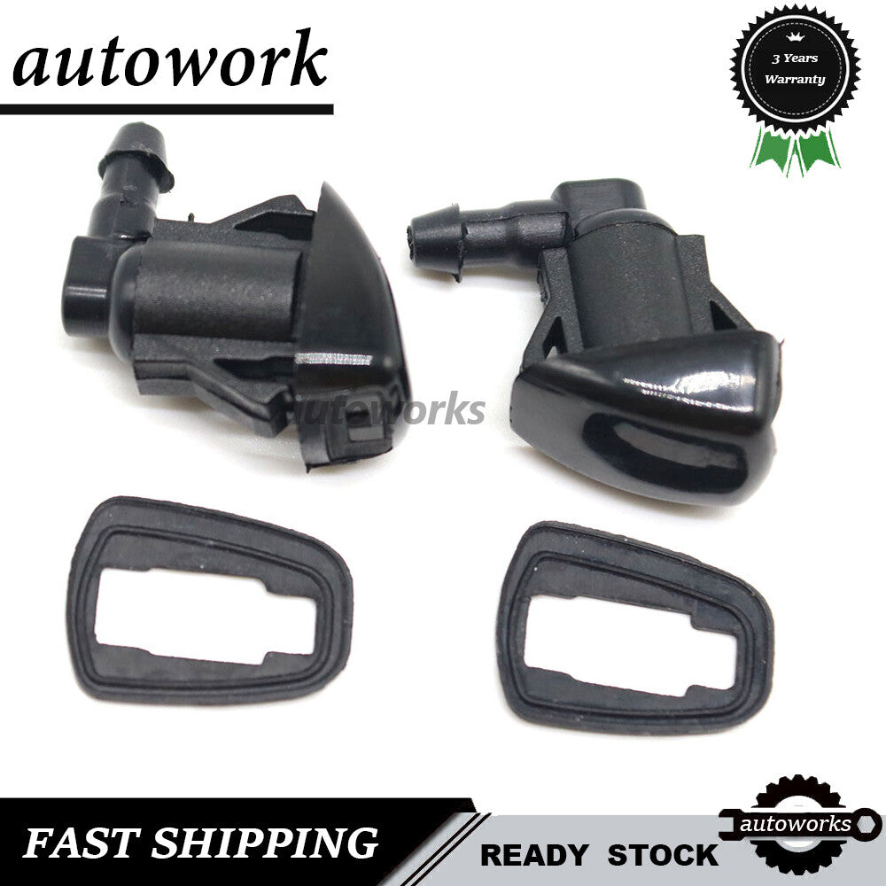 2X for Toyota for Sienna 85381AE020 Windshield Wiper Jet Washer Nozzle Water Spray