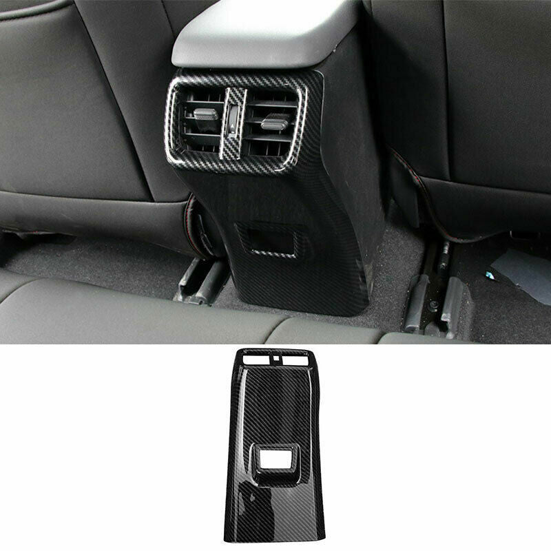for Lexus UX 200 250h 2019-22 Carbon Fiber Rear Air Outlet Vent Panel Cover Trim