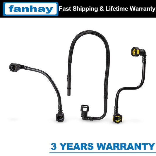 Set of 3 for Mercedes W163 ML320 ML430 ML55 AMG V6 V8 New Fuel line Hose kit Q