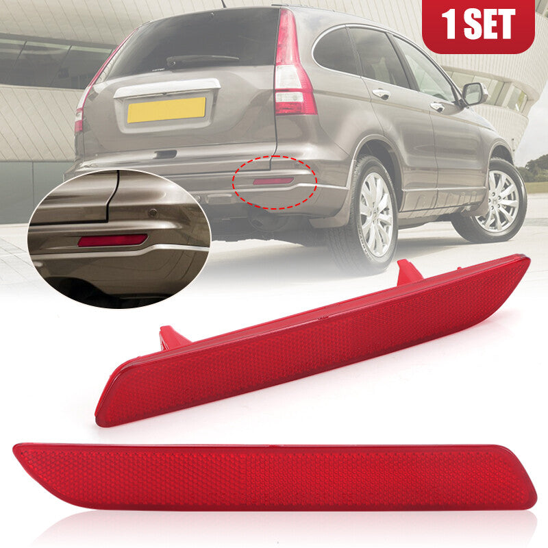 2X Rear Bumper Reflector Side Marker Light Cover for Honda CRV CR-V 2010 2011