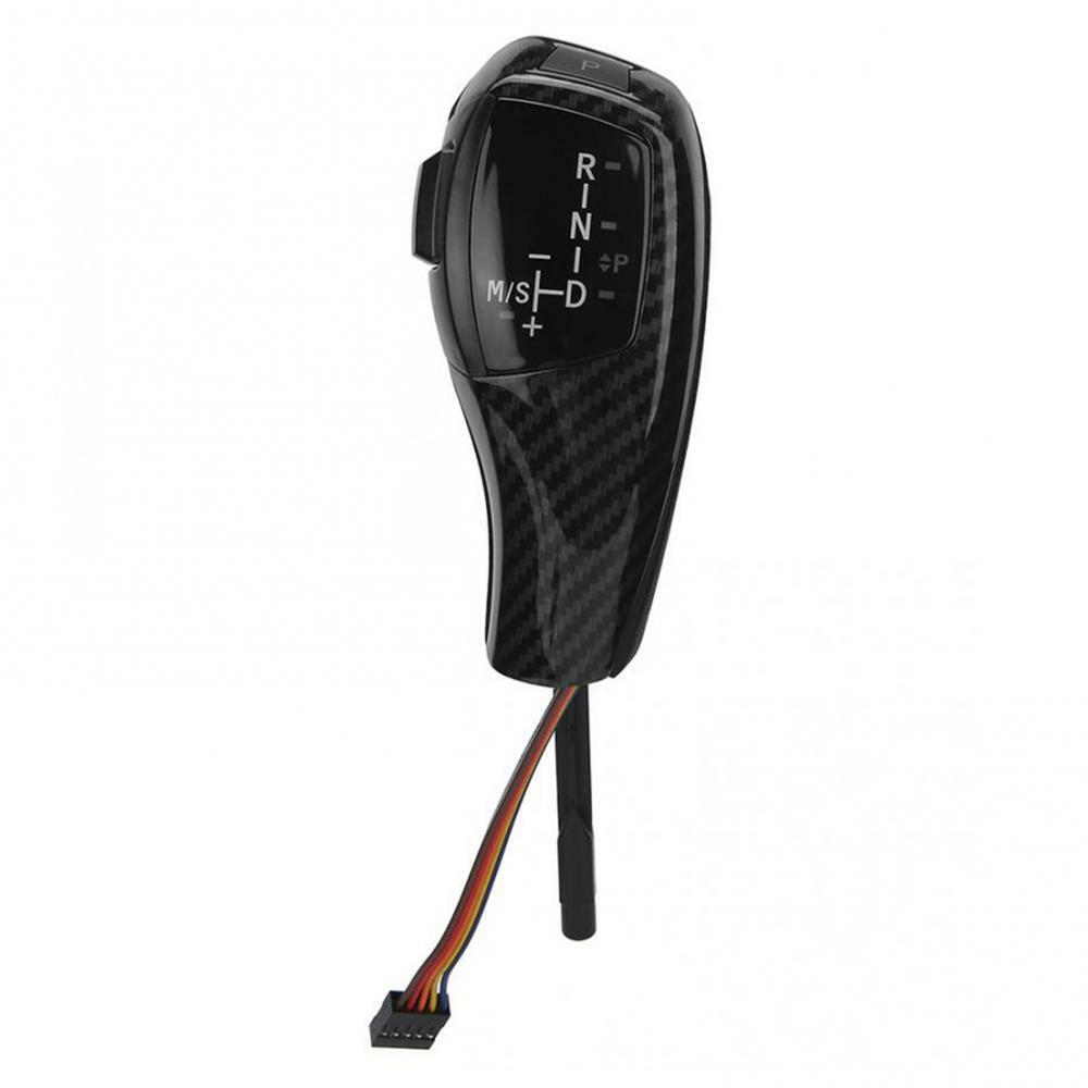Automatic LED shift lever for BMW E90, E92, E93, F30, LHD carbon fiber