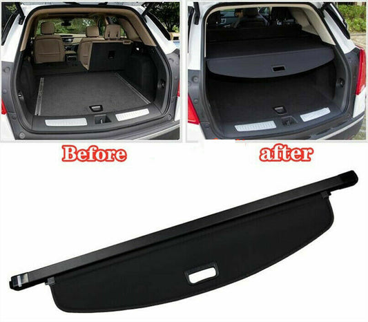 for Cadillac XT5 2016-20 Black Retractable Cargo Luggage Security Shade Shield1