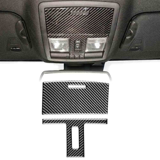 Carbon fiber exterior reading light decorative cover for Dodge for Challenger 2015+ 2021