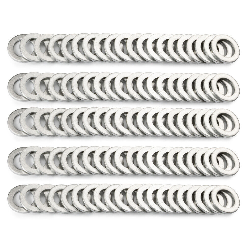 100-piece pack of oil drain plug gaskets/drain plug gaskets/sealing rings for Honda for Civic Q