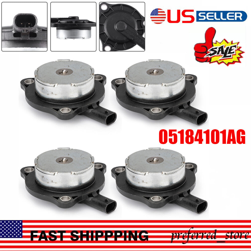 4-piece 05184101AG Cam Phaser Actuator VVT Solenoid Valve for Jeeps and for Dodge for Ram - v