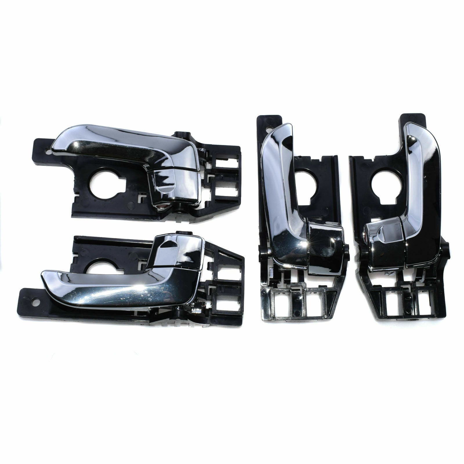 for Kia 2005 - 2010 Interior Door Handle for CHRome Left and Right Set - v