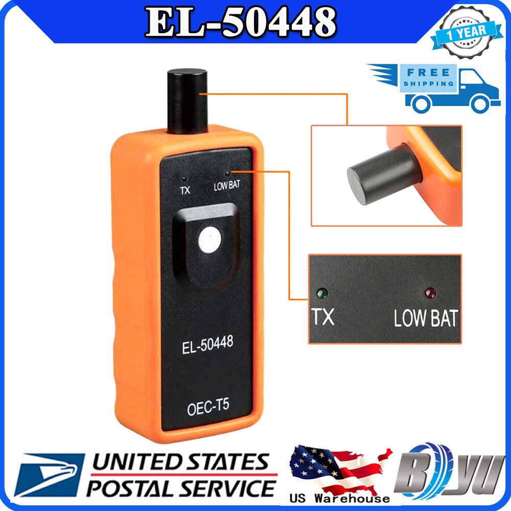 Relearn tire pressure sensor reset tool for GM EL-50448 TPMS