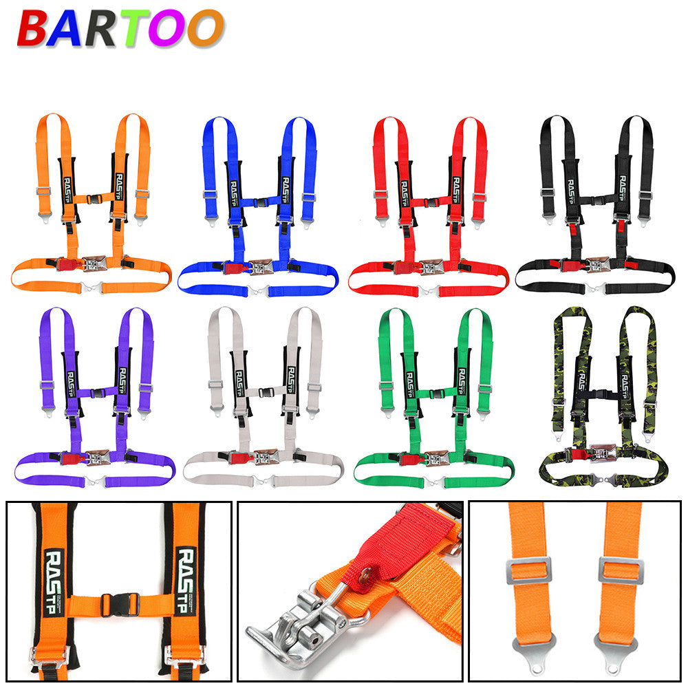 Universal 4-Point RASTP Car Auto Racing Sport for Seat Belt Harness Strap Q