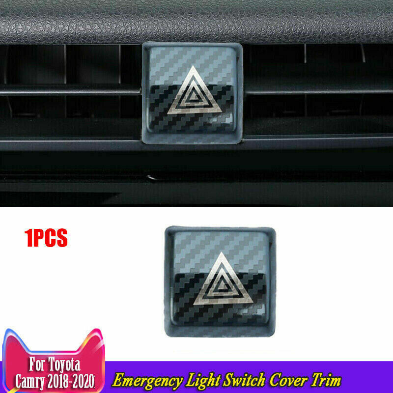 For Highlander 2020-2023 Carbon Fiber A Post Front Triangle Cover Trim2 v