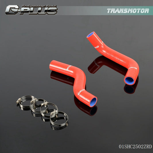 Fits for Fiat Punto H6T Red Silicone Radiator Coolant Hose Clamp Kit - v