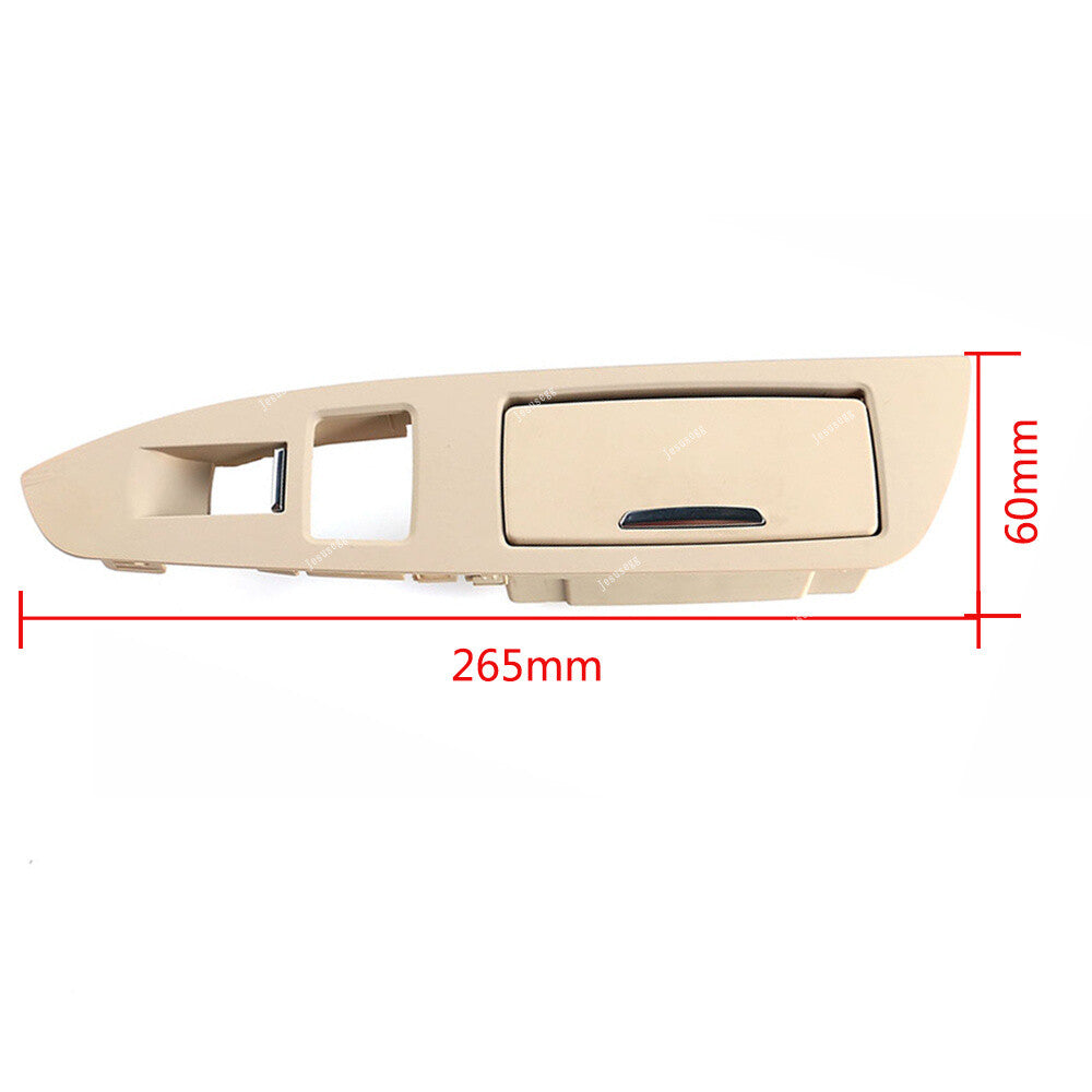 Interior Rear Door-Ashtray Switch Beige White Trim Panel Right for BMW F01 F02 Q
