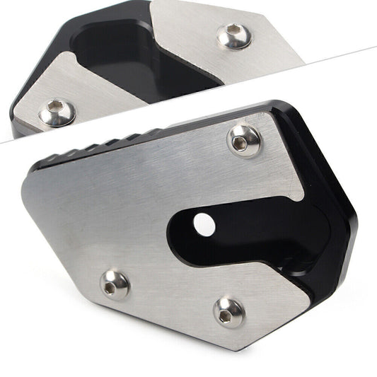 for Suzuki V-STROM 650XT 650/DL650 1x Side Kickstand Stand Extension Plate Pad Q