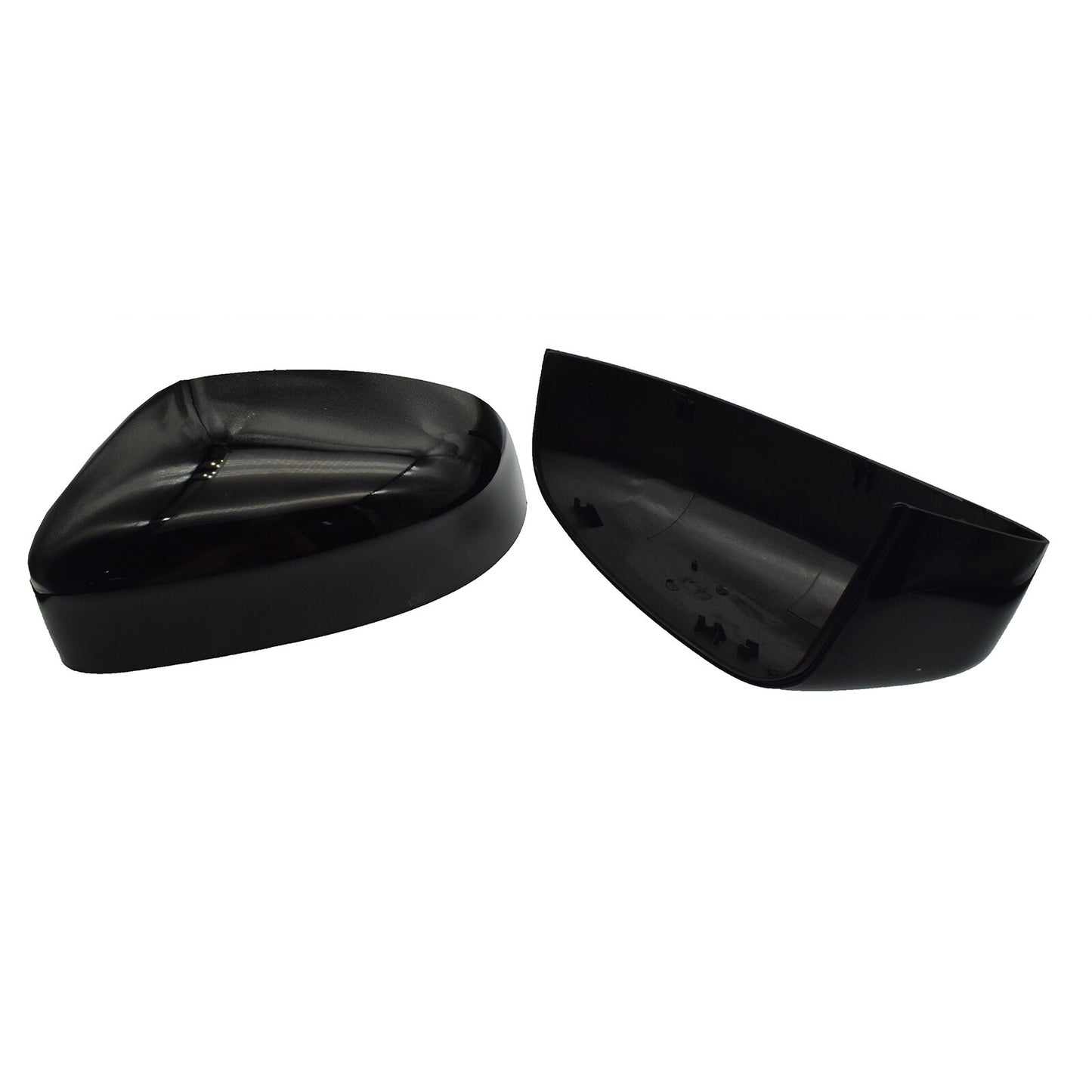 Glossy black left rearview mirror cover for Focus MK2 MK3 2008-2018 n