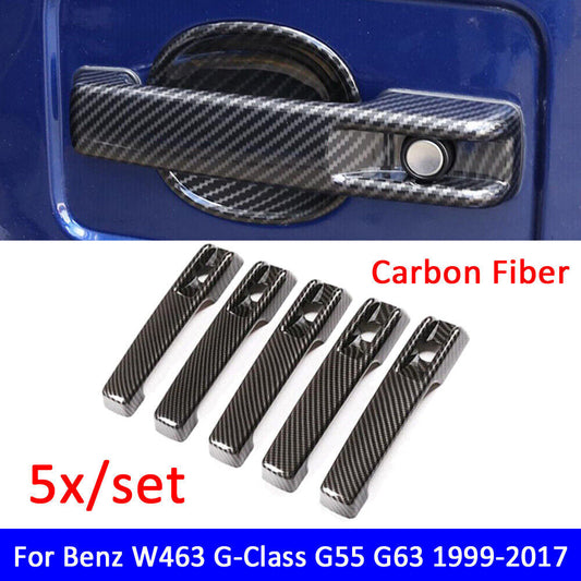 For F150 2015-2020 Carbon Fiber Keyless Entry Keypad Molding Cover Trim ABS v