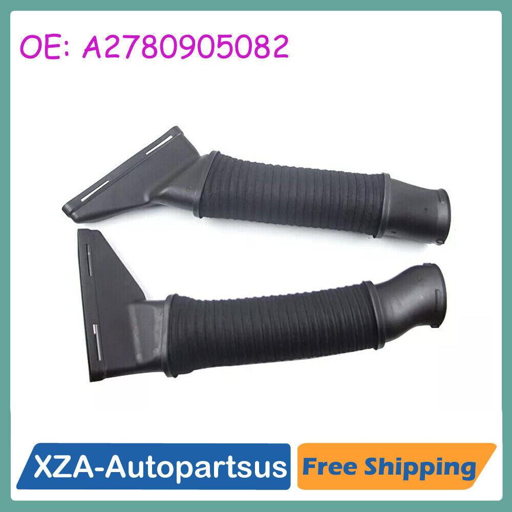 2* Engine Air Intake Hose Left & Right For 2014-2017 for Mercedes-Benz S500 S63 AMG Q