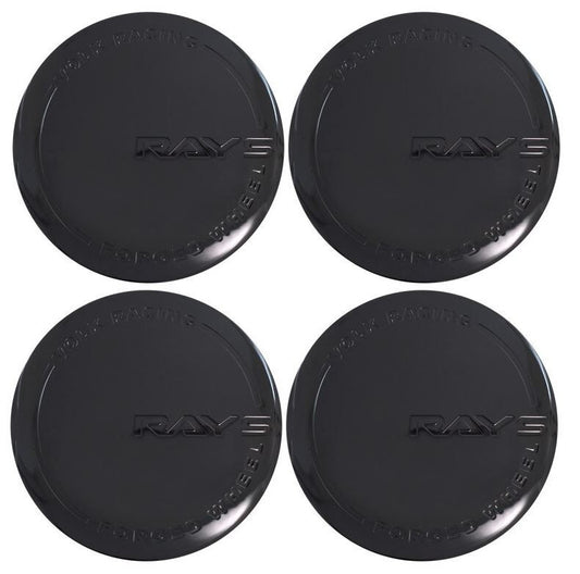 New 4pcs 65mm Black Red Vossen Wheel Stickers Wheel Center Stickers Rim Stickers Logo- v