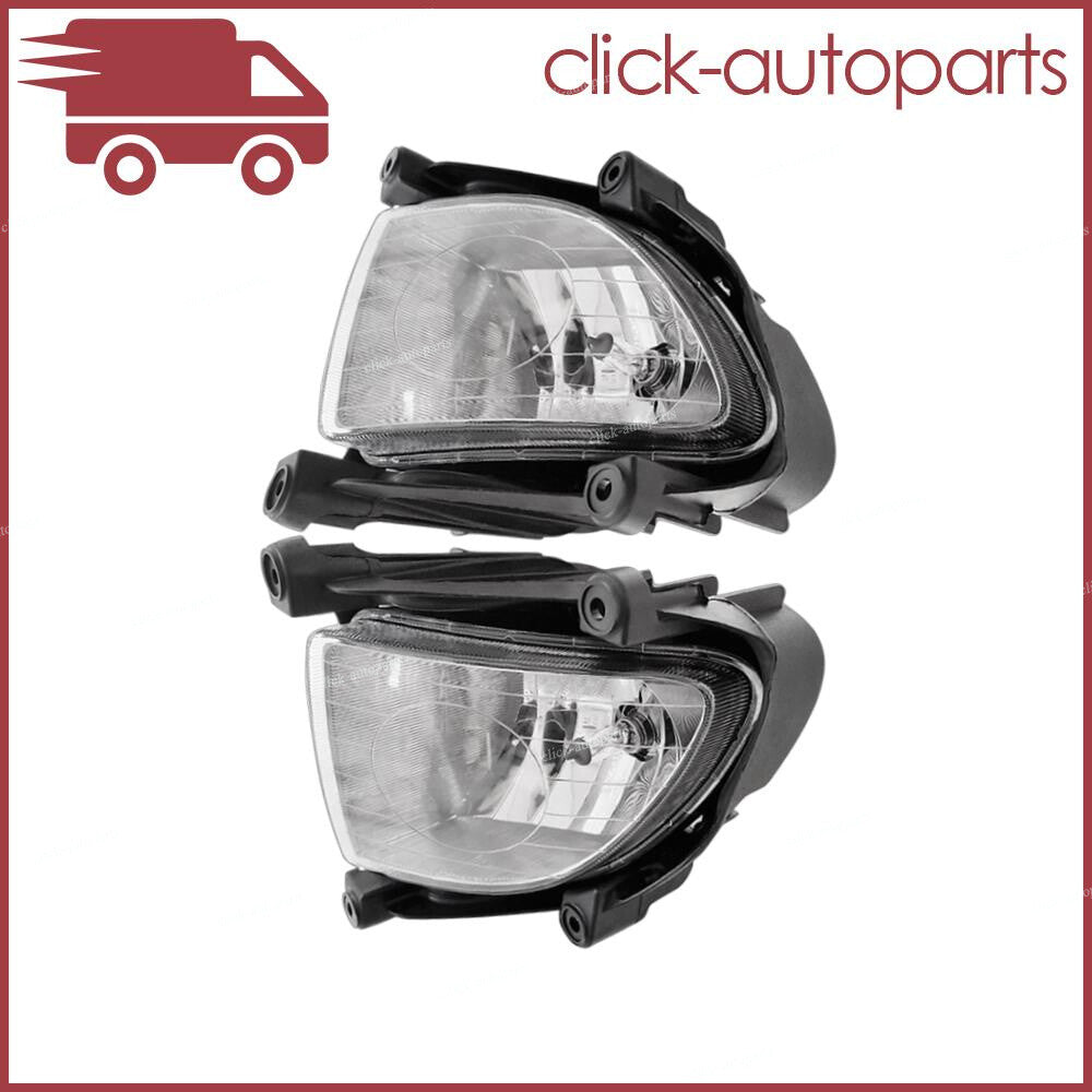 2x Bumper Fog Lamp Right+Left Side Clear Lens for Kia Sportage 2006 2007 2008
