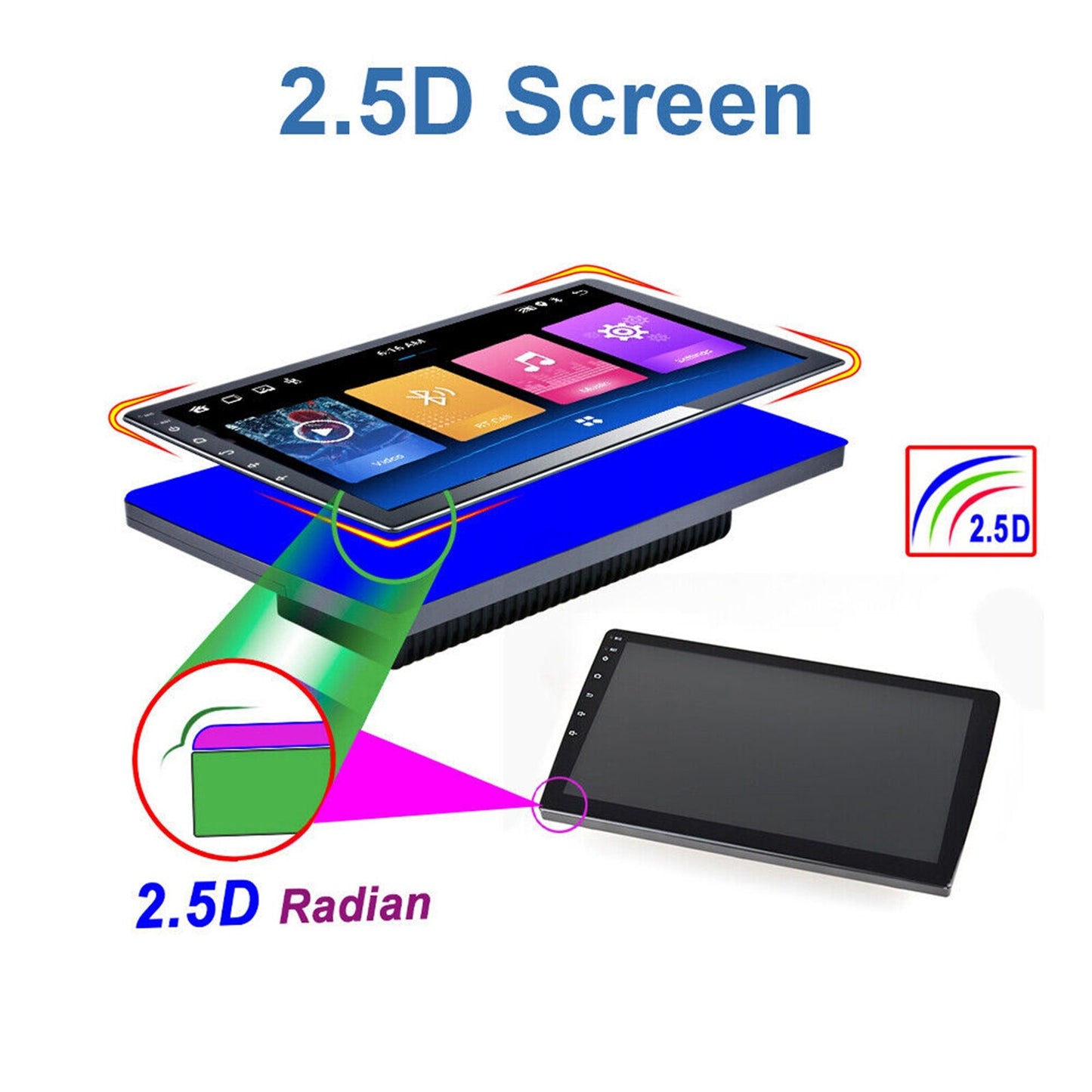 Android 12 for Chevrolet Aveo Sonic 2011-2015 Car GPS, Navigation, Stereo Radio, CarPlay.
