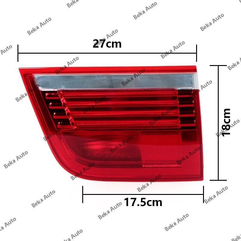 1Pair for BMW X5 E70 2007 2008 Left Right Inner Tail Lamp Rear Brake Stop Lamp