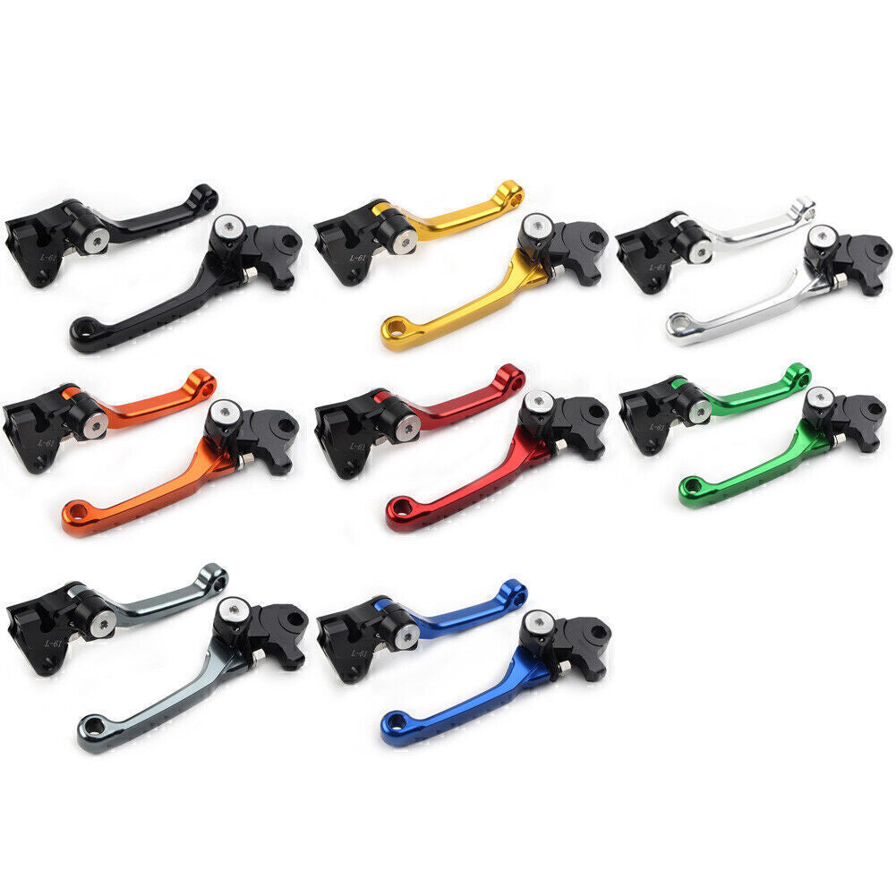 for KAWASAKI KX250F/450F KX 250F KX 450F KX250 Pivot Brake Clutch Levers Q
