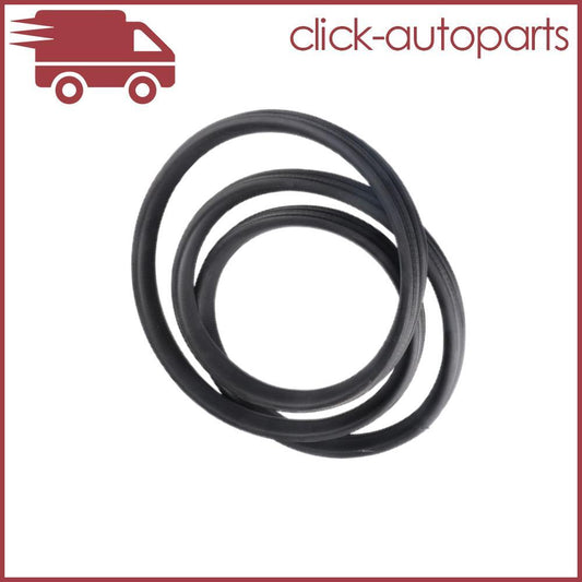 for Volvo S40 2004-2011 Rear Door-Surround Weatherstrip Weather Strip Seal Black Q