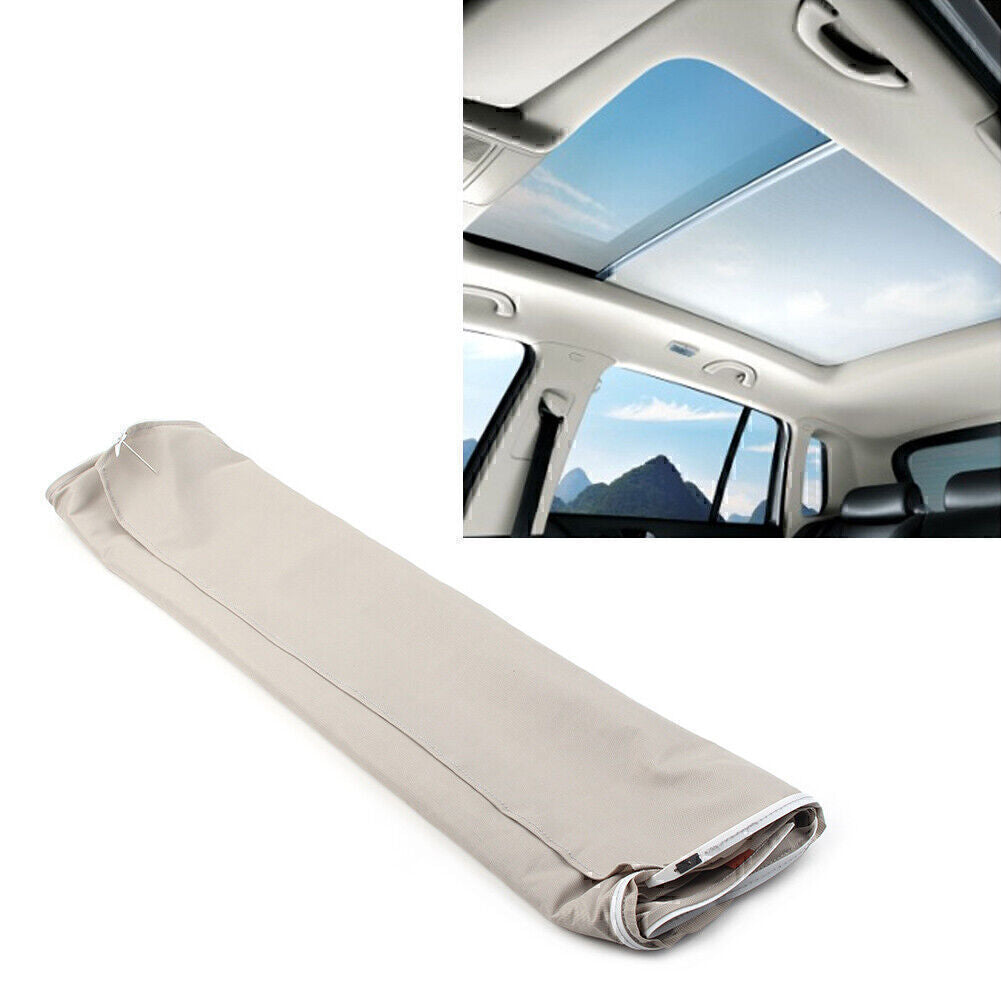 Grey Cloth Sunroof Sunshade Curtain Cover Fit for Porsche for Cayenne 2003-2010 04 05