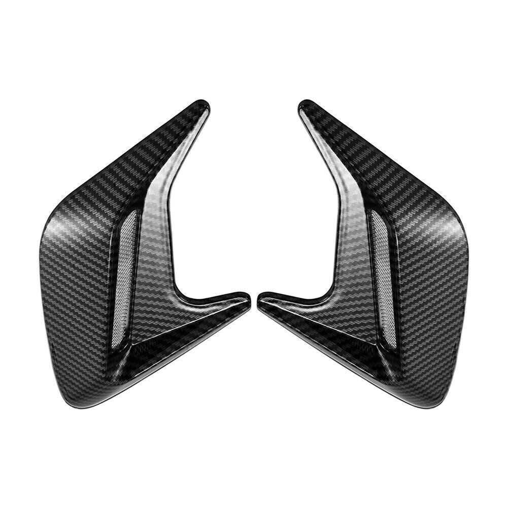 Car Universal Decorative Air Flow Intake Scoop Bonnet Simulation Vent Cover Hood