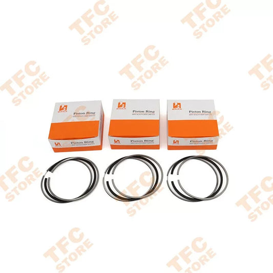 Piston Ring Set STD For Yanmar 3TNE68 Engine 68mm1.5HK+1.5+3 Excavator