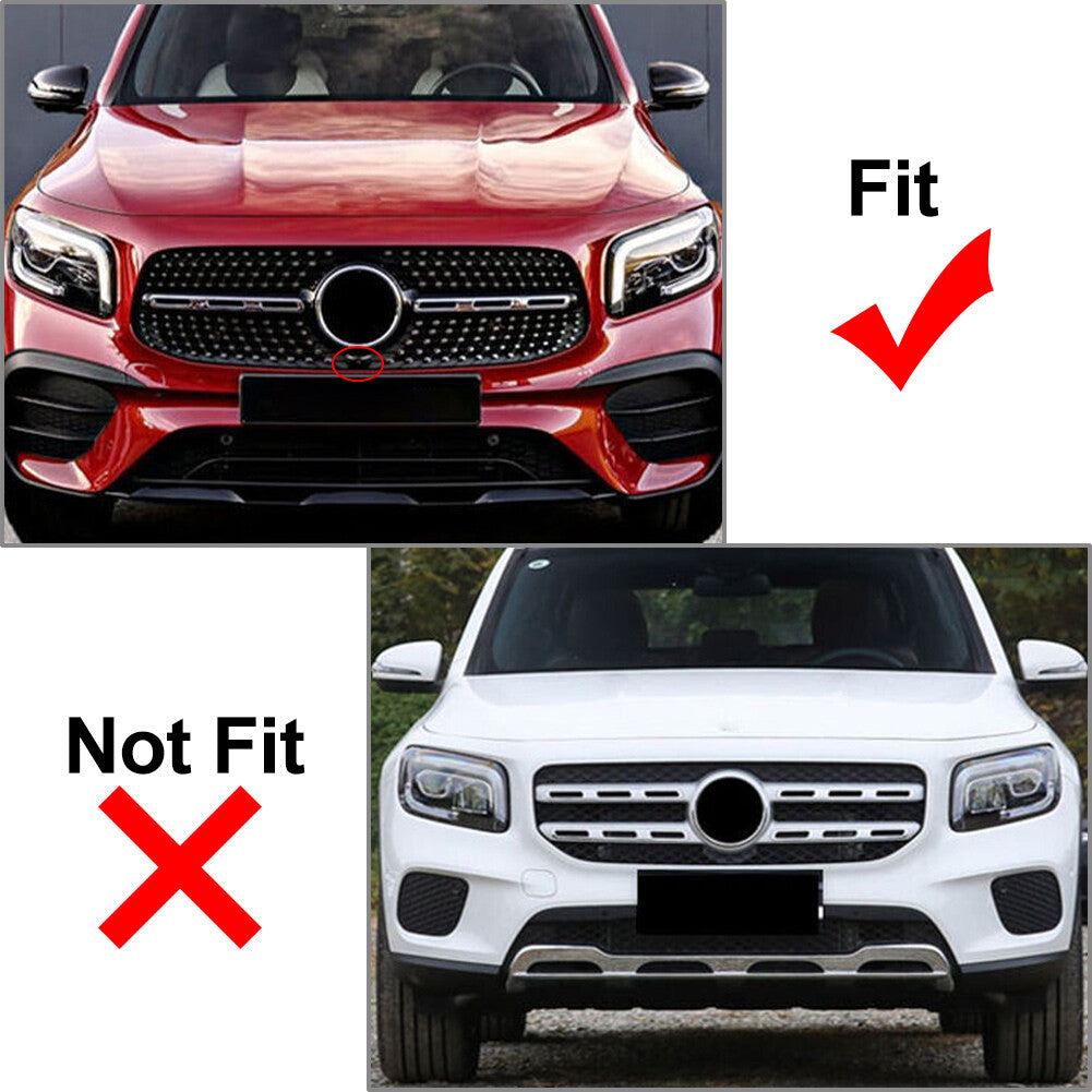 GTR Style Front Bumper Hood Grille for Benz GLB Class X247 GLB250 20-2022