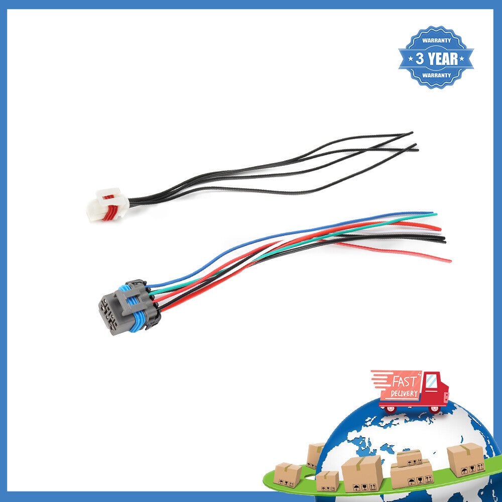 2PCS 4L60E 4L80E Neutral Safety Switch Connector 7PIN  4PIN for GMC for Chevy 95-04
