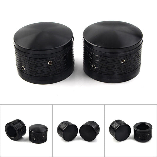 Motorcycle Front Axle Nut Cover Bolt Kit for Harley Touring FLTR Road King FLHT Q
