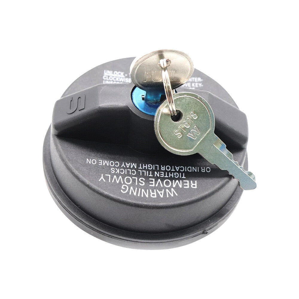 Gas Cap Locking Fuel Tank for 2000-2016 for Toyota for Corolla  for Lexus With 2 Keys Black Q