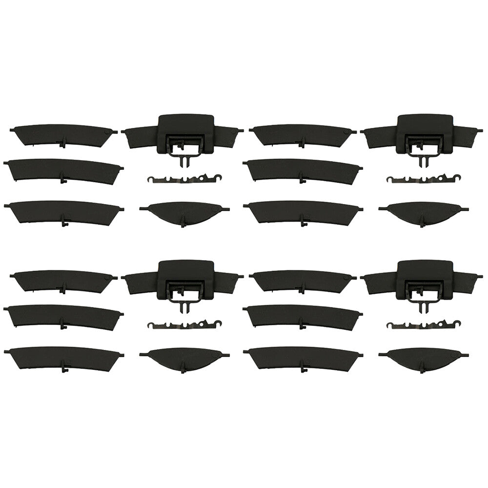 4Set Centre Air Vent Grill Kit Fits 2007 - 2011 for Benz ML GL Class X164 W164 Black Q