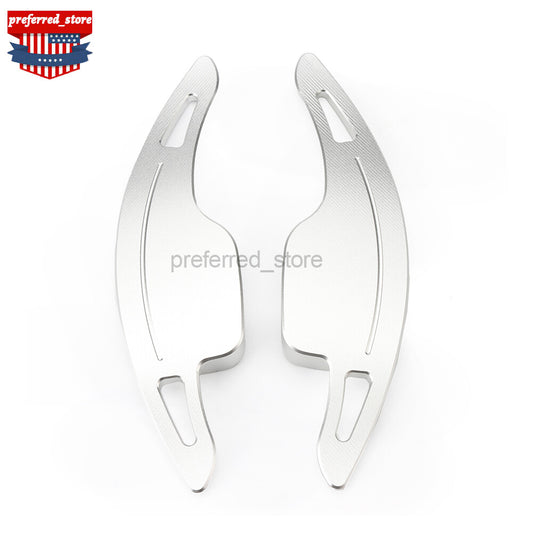 Silver steering wheel paddle shifters for Camaro 2022-21 LT 2.0L M01657 v