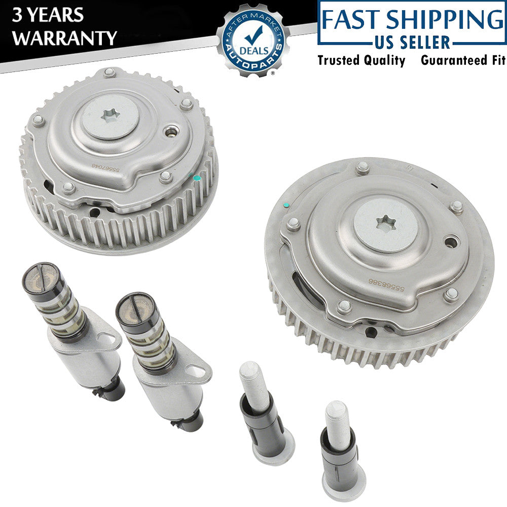 2-piece intake and exhaust camshaft adjuster for Vauxhall Astra 1.8/1.6 2004-2012 models.