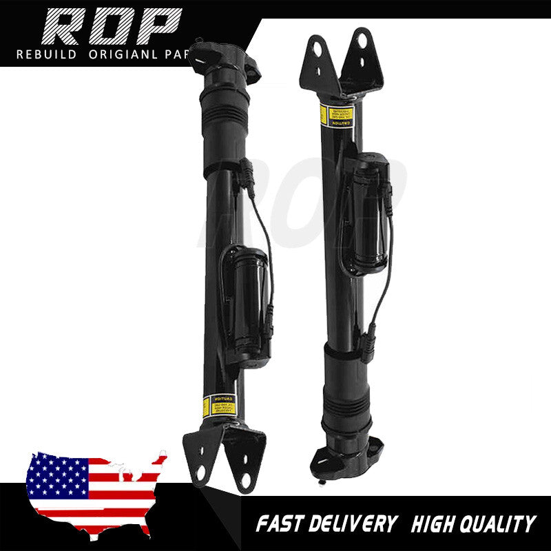 Pair Fit for Mercedes Benz GL ML Class W164 2005-12 Rear Shock Absorber Strut w/ADS